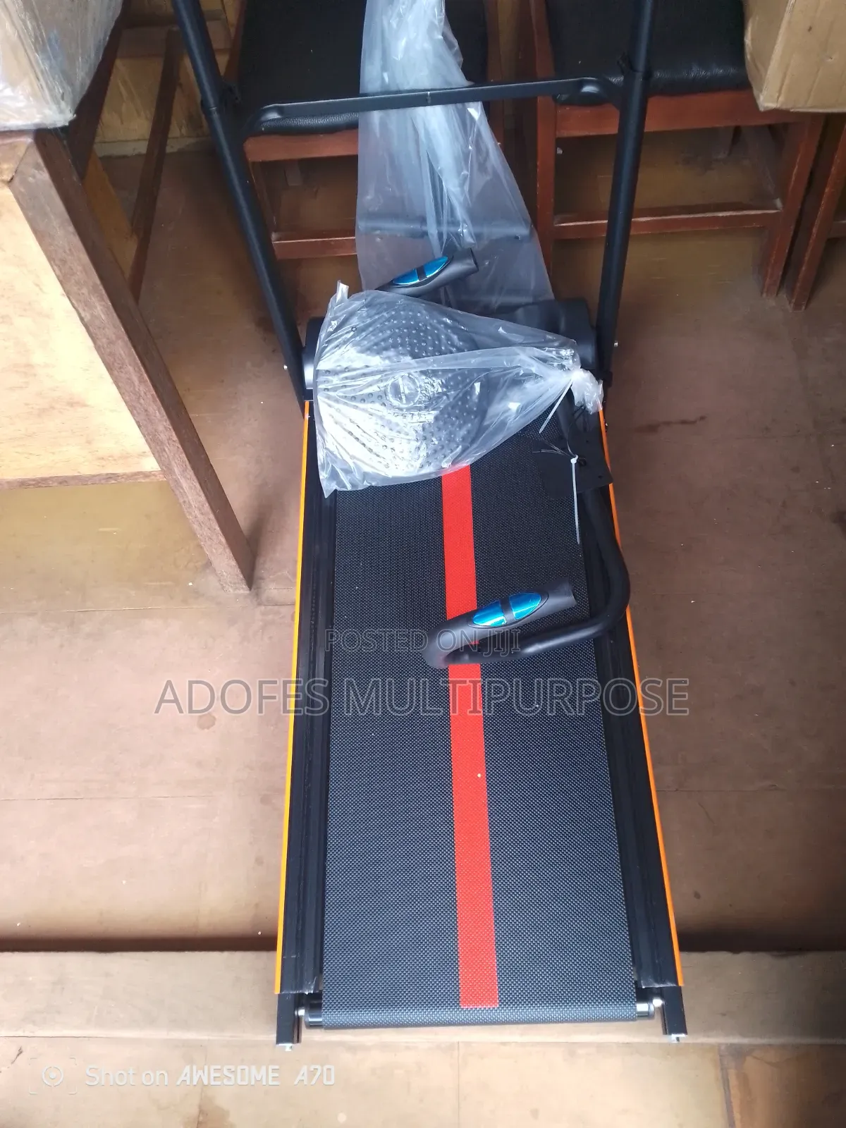 Manual Treadmill With Waist Twister and Monitor