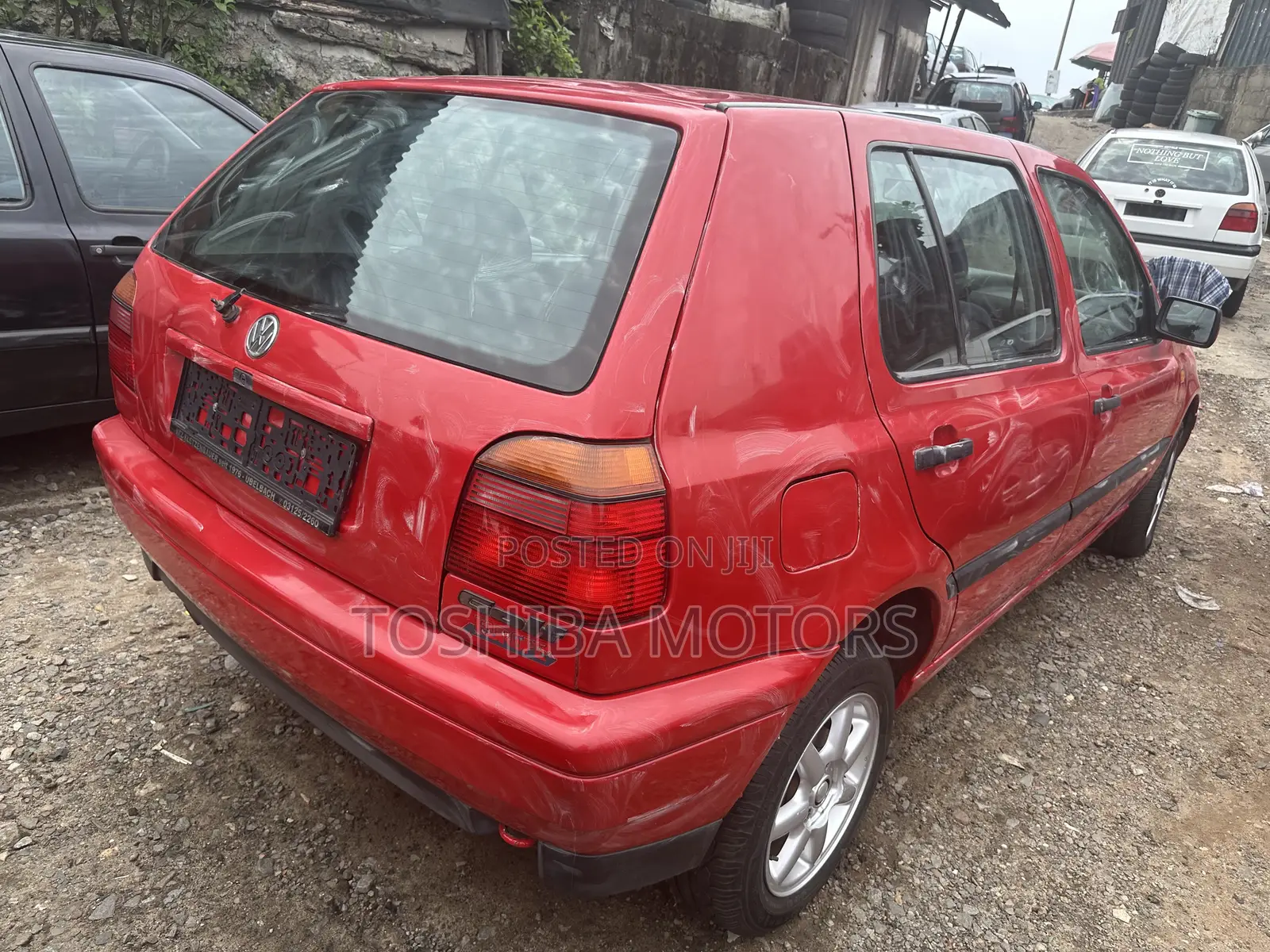 Volkswagen Golf 2003 Red