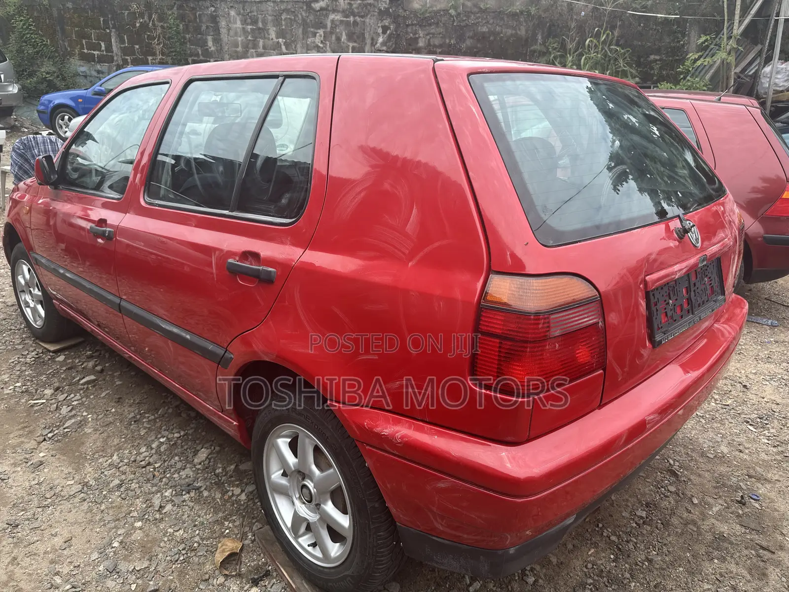 Volkswagen Golf 2003 Red