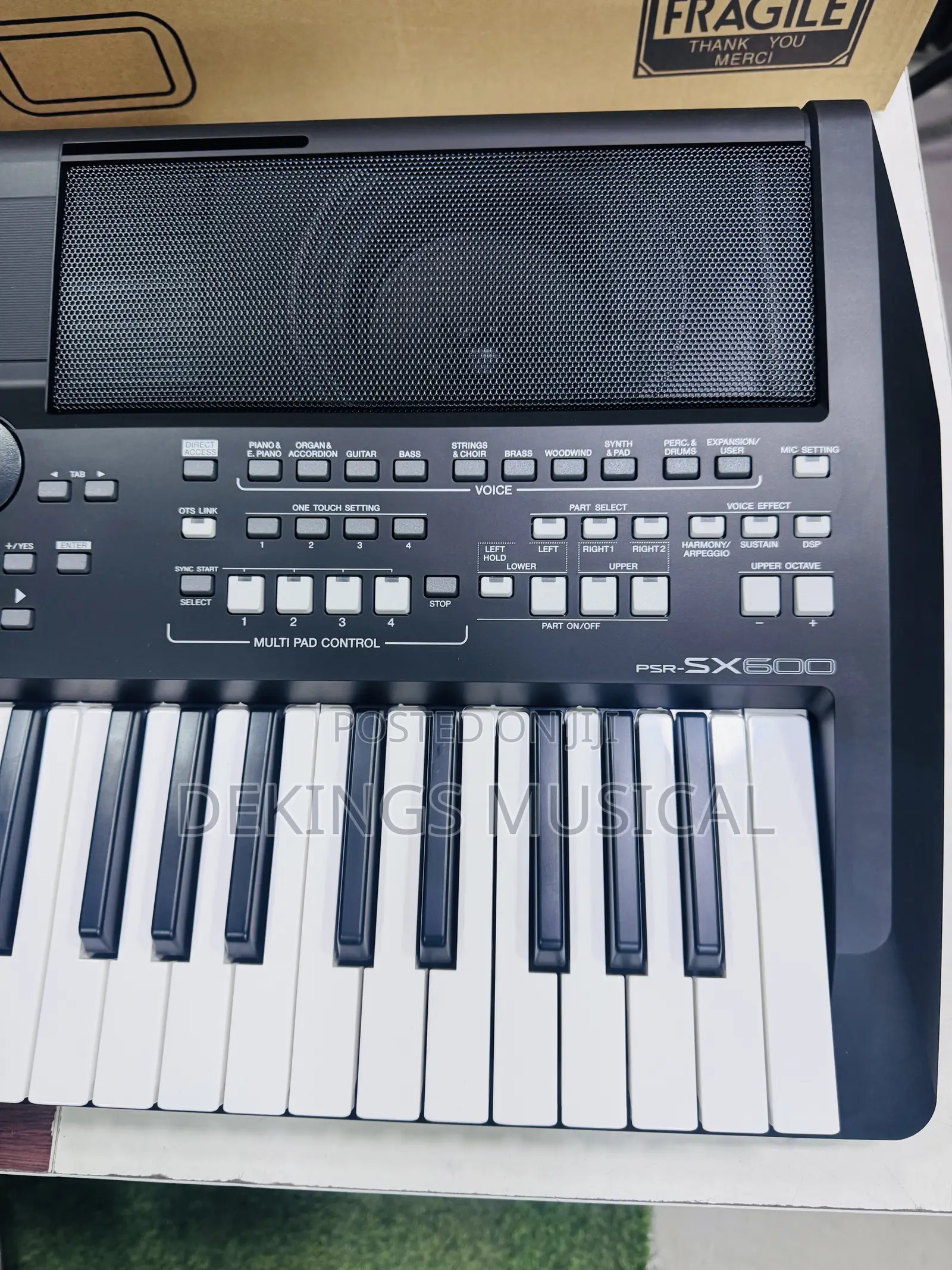 PSR SX-600 Yamaha Keyboard 61 Keys Piano Workstation