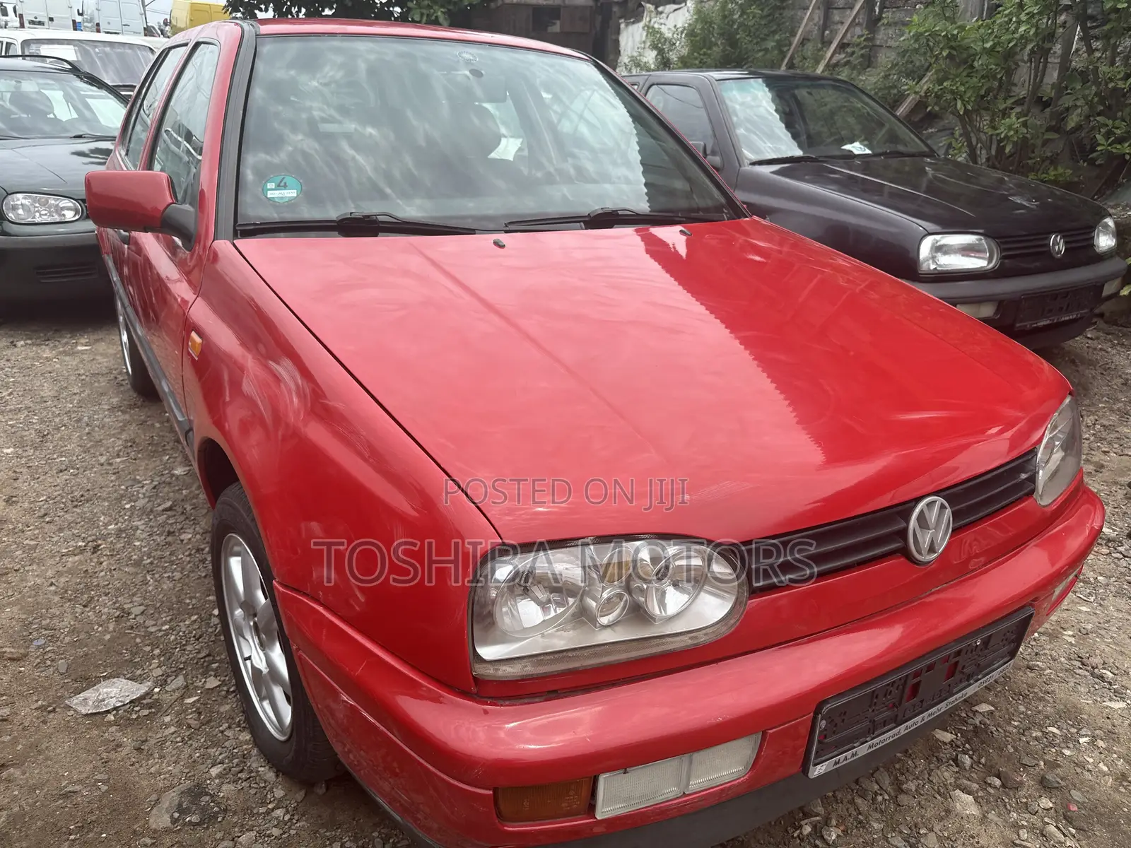 Volkswagen Golf 2003 Red