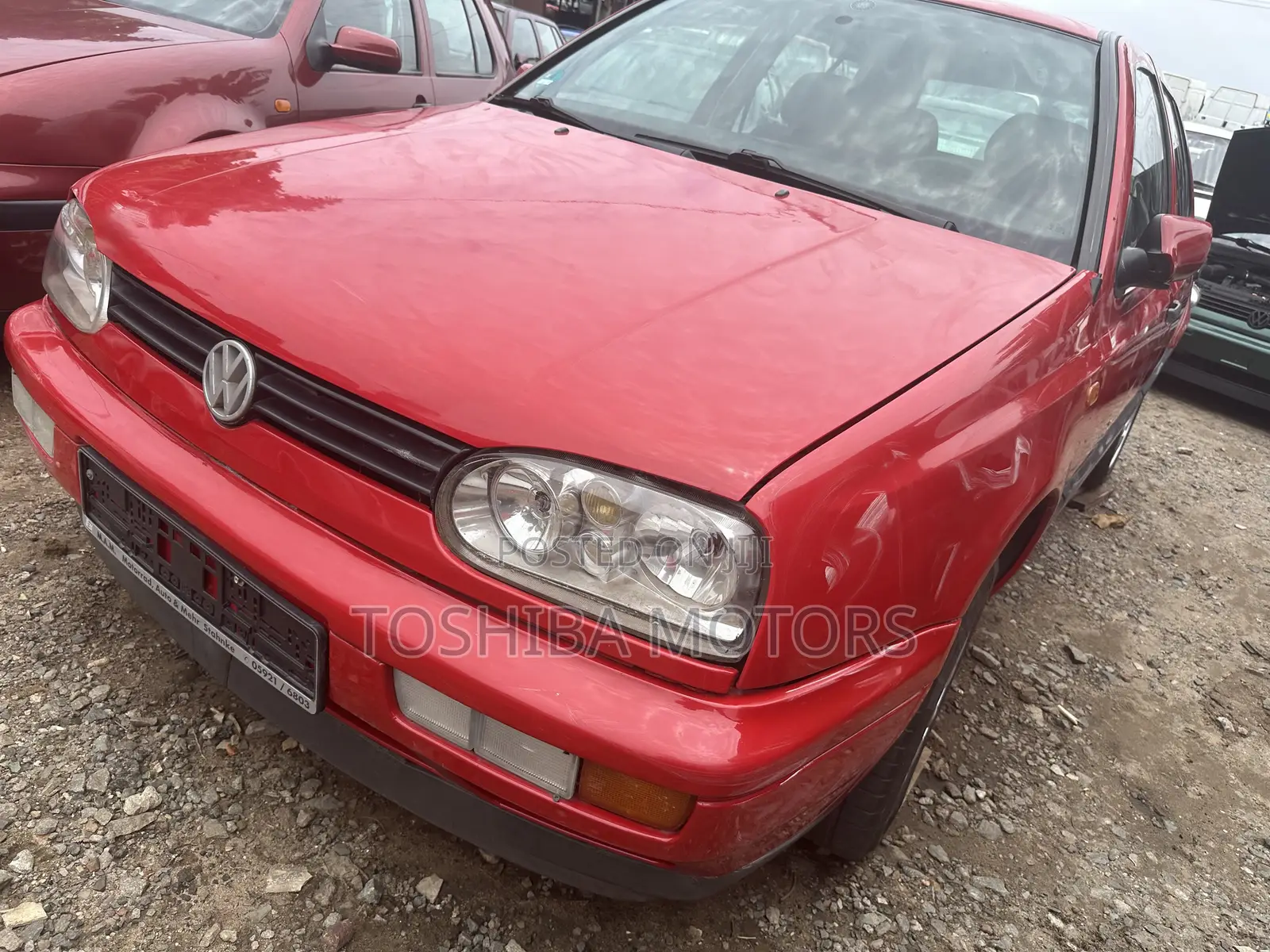 Volkswagen Golf 2003 Red