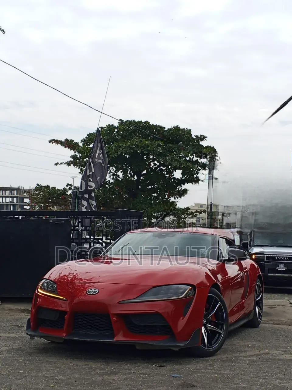 Toyota Supra 2021 Red