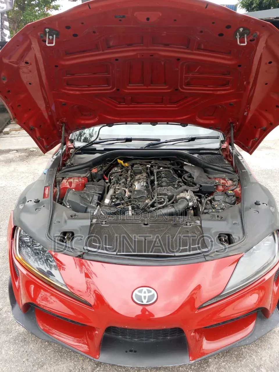 Toyota Supra 2021 Red