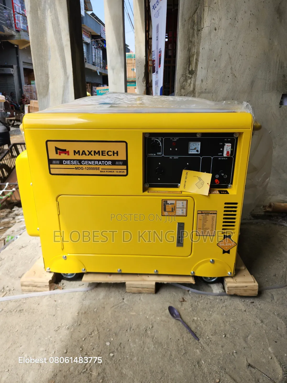 Brand New 10.5kva Maxmech Diesel Generator 1 Year Warranty