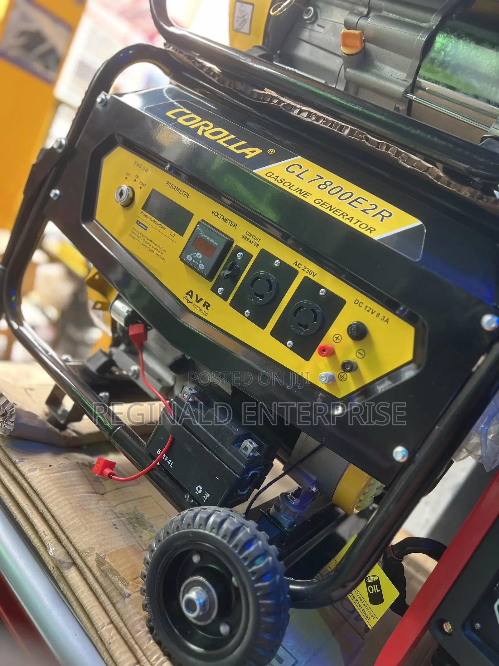// Corolla E2 Petrol Generator With 4.5kva Capacity