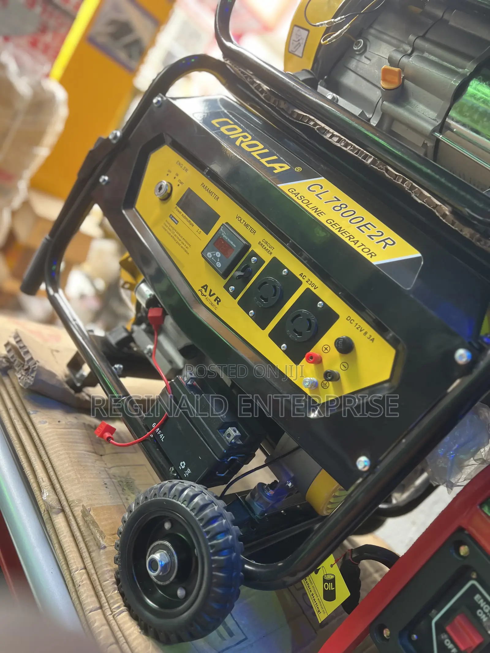 // Corolla E2 Petrol Generator With 4.5kva Capacity