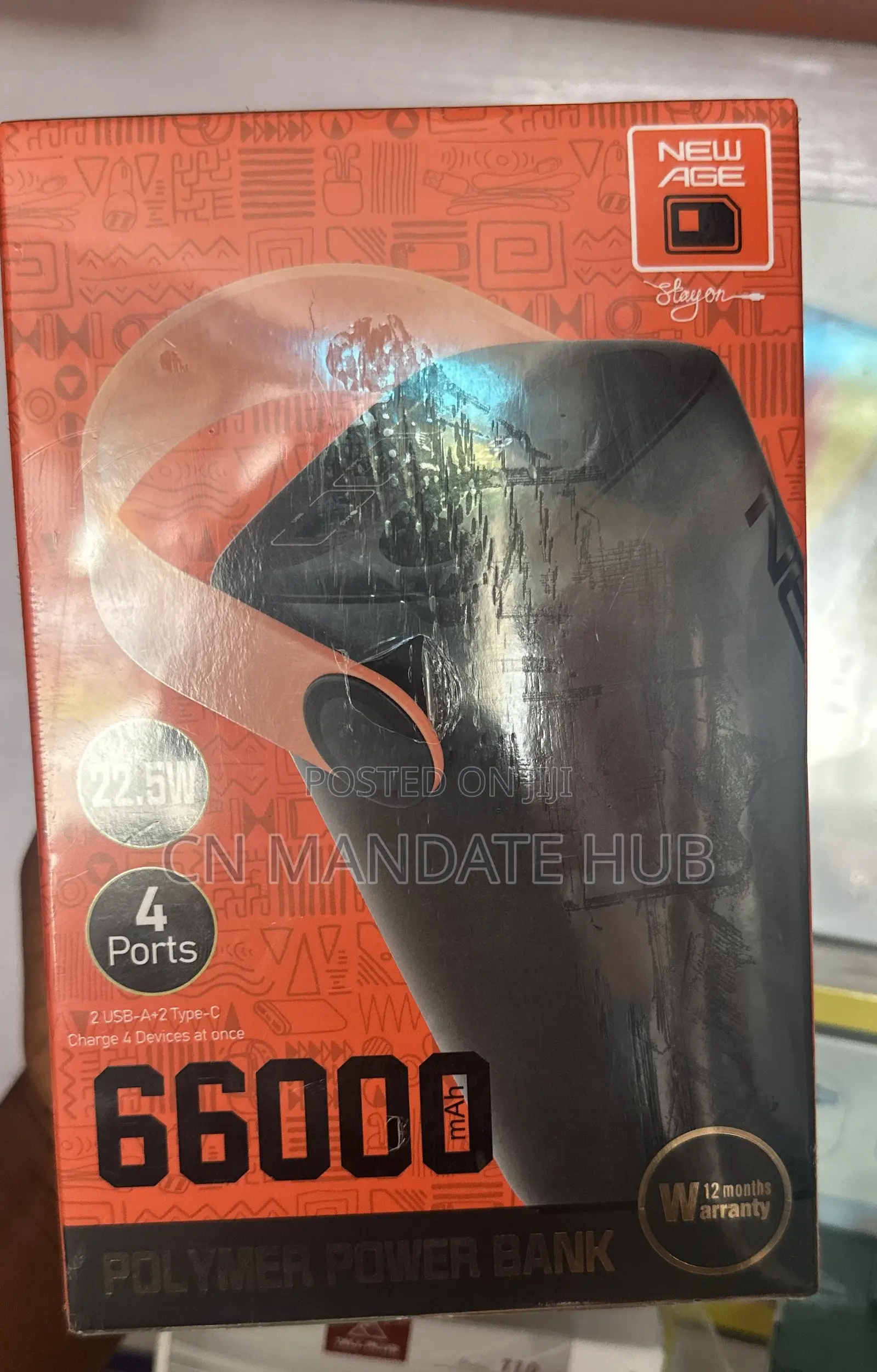 Polymer Power Bank 66,000mah 22.5w
