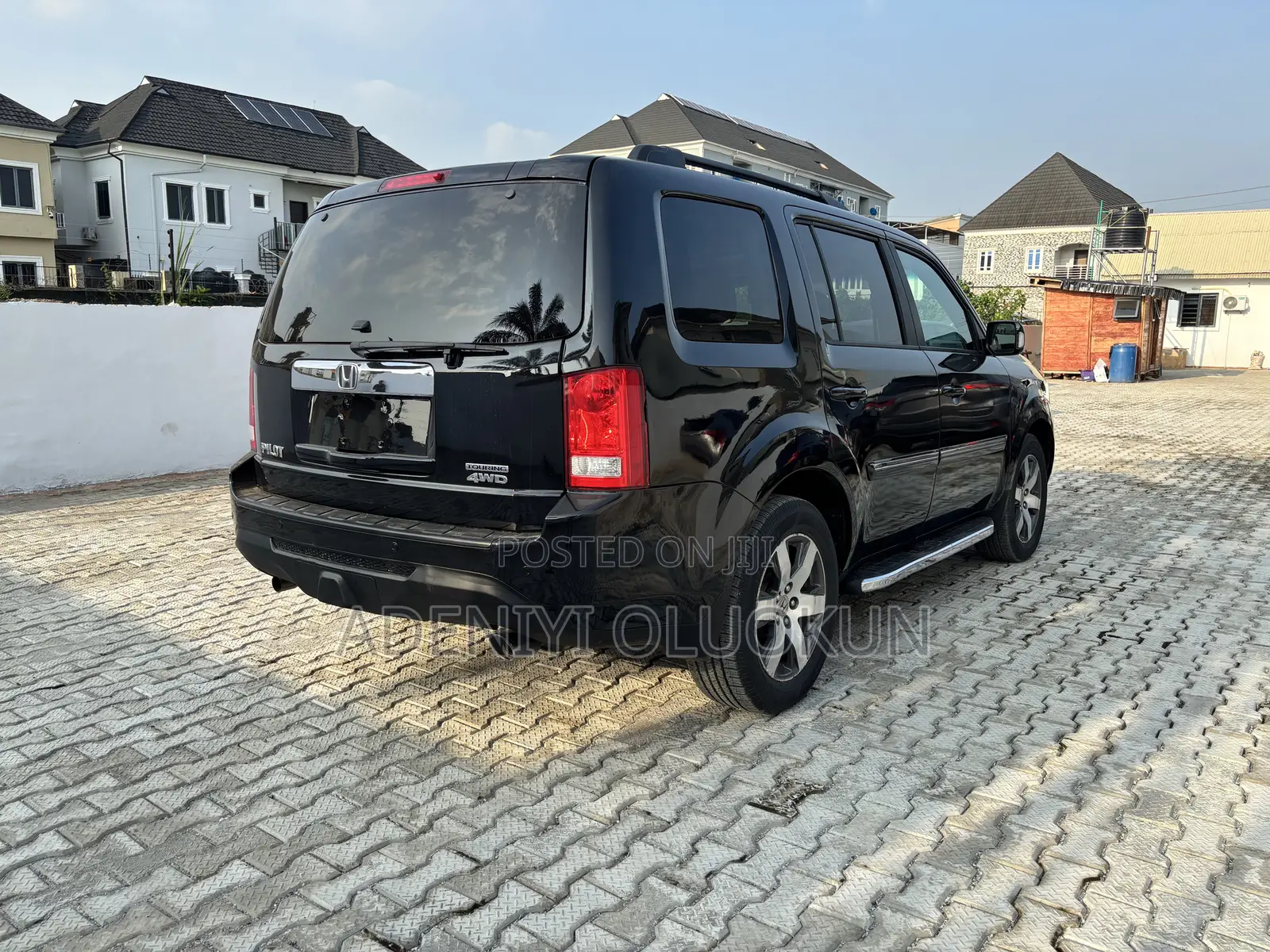 Honda Pilot Touring w/RES/Navi 4WD (3.5L 6cyl 5A) 2012 Black