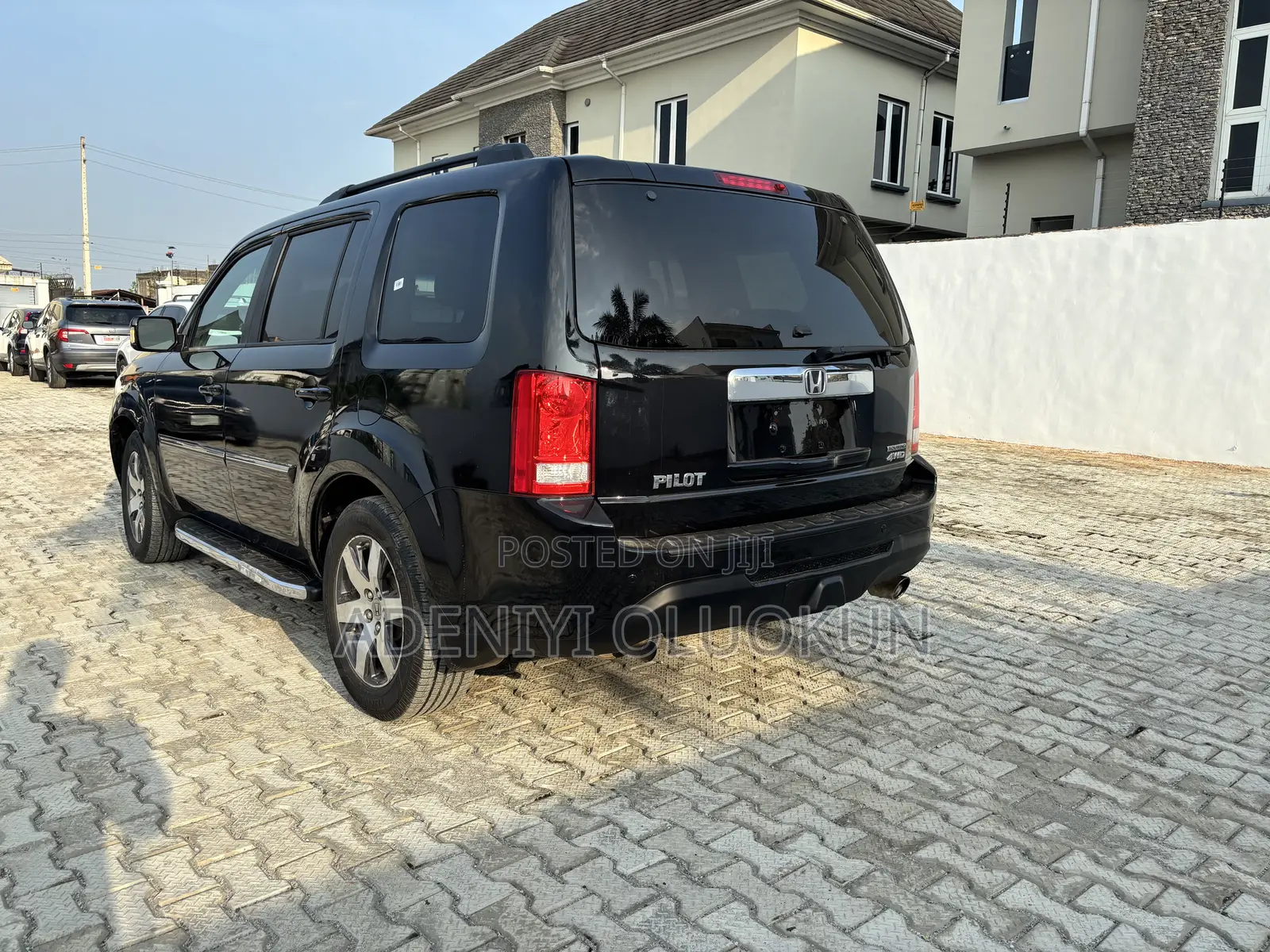 Honda Pilot Touring w/RES/Navi 4WD (3.5L 6cyl 5A) 2012 Black