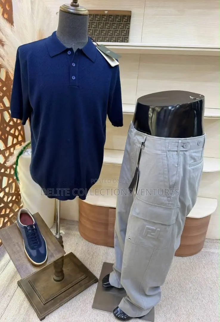 *Original Fendi Polo Top Available in Store  M —— XXL