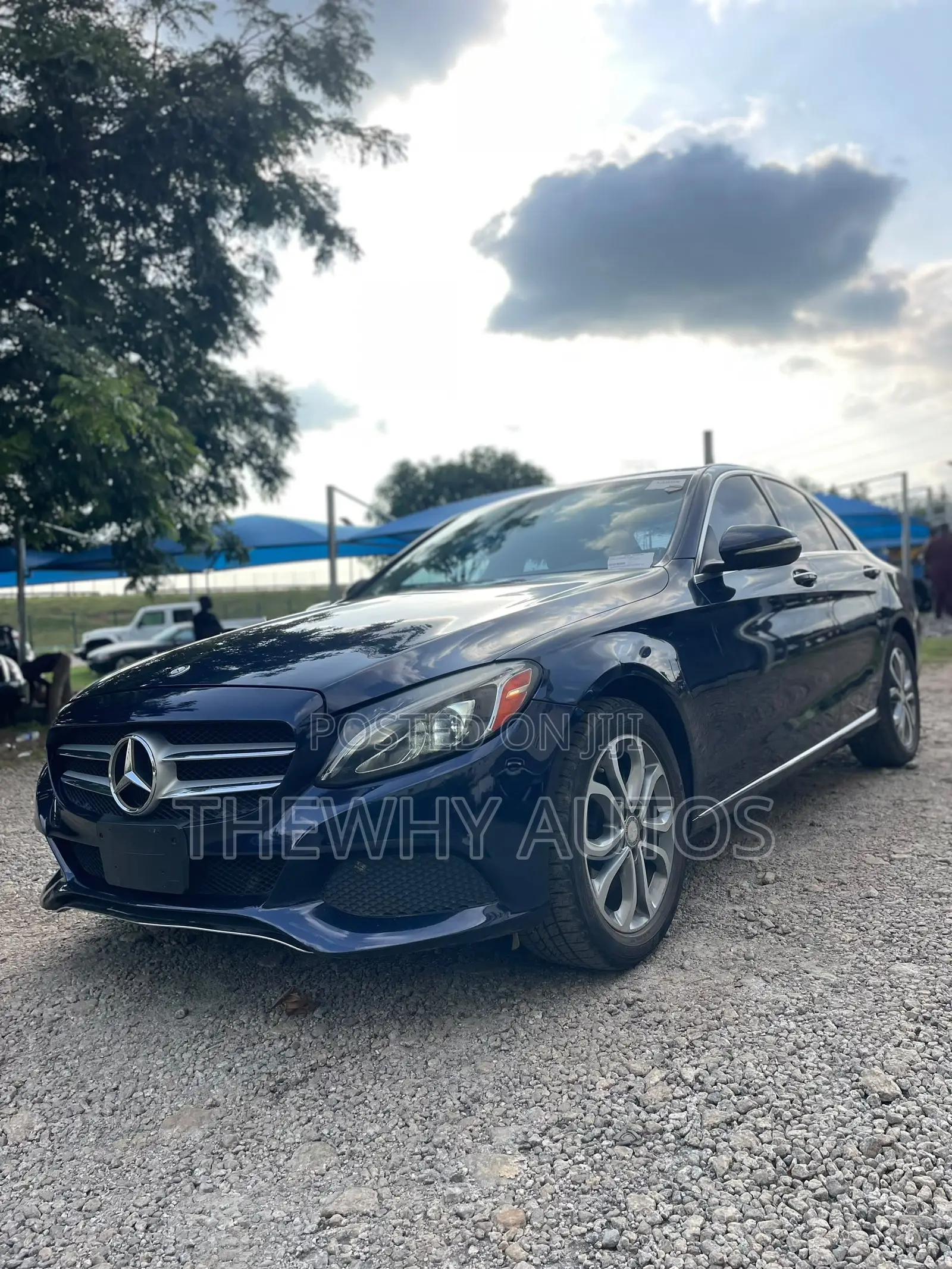 Mercedes-Benz C300 Sport 4dr AWD 4Matic Sedan (2.0L 4cyl 7A) 2015 Blue