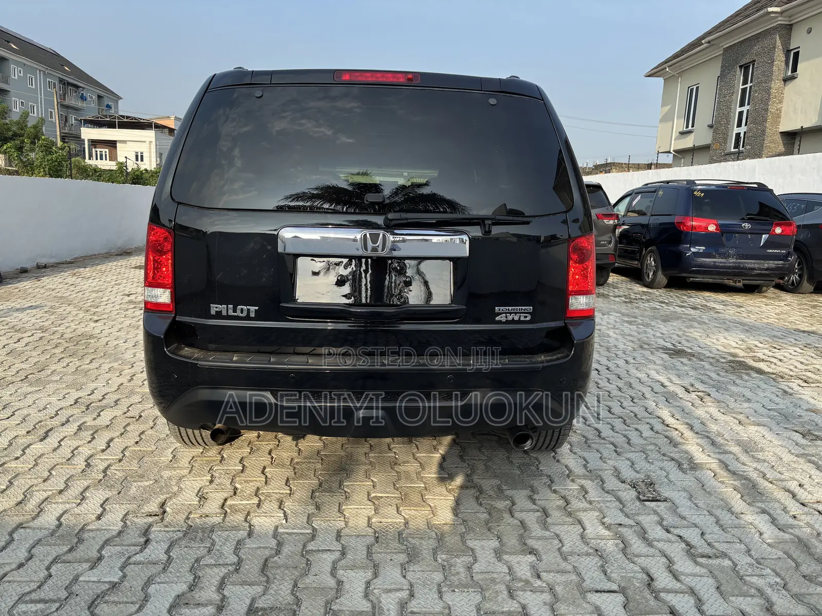 Honda Pilot Touring w/RES/Navi 4WD (3.5L 6cyl 5A) 2012 Black