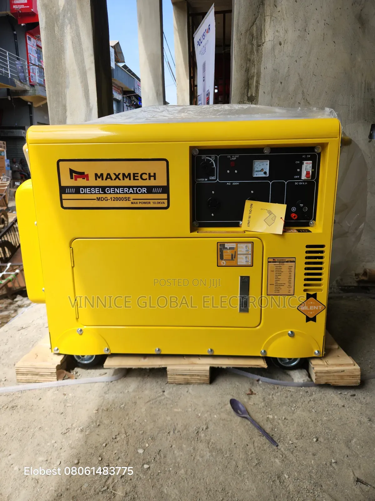 Brand New 10.5kva Maxmech Generator 100% Pure Copper 1 Year Warranty
