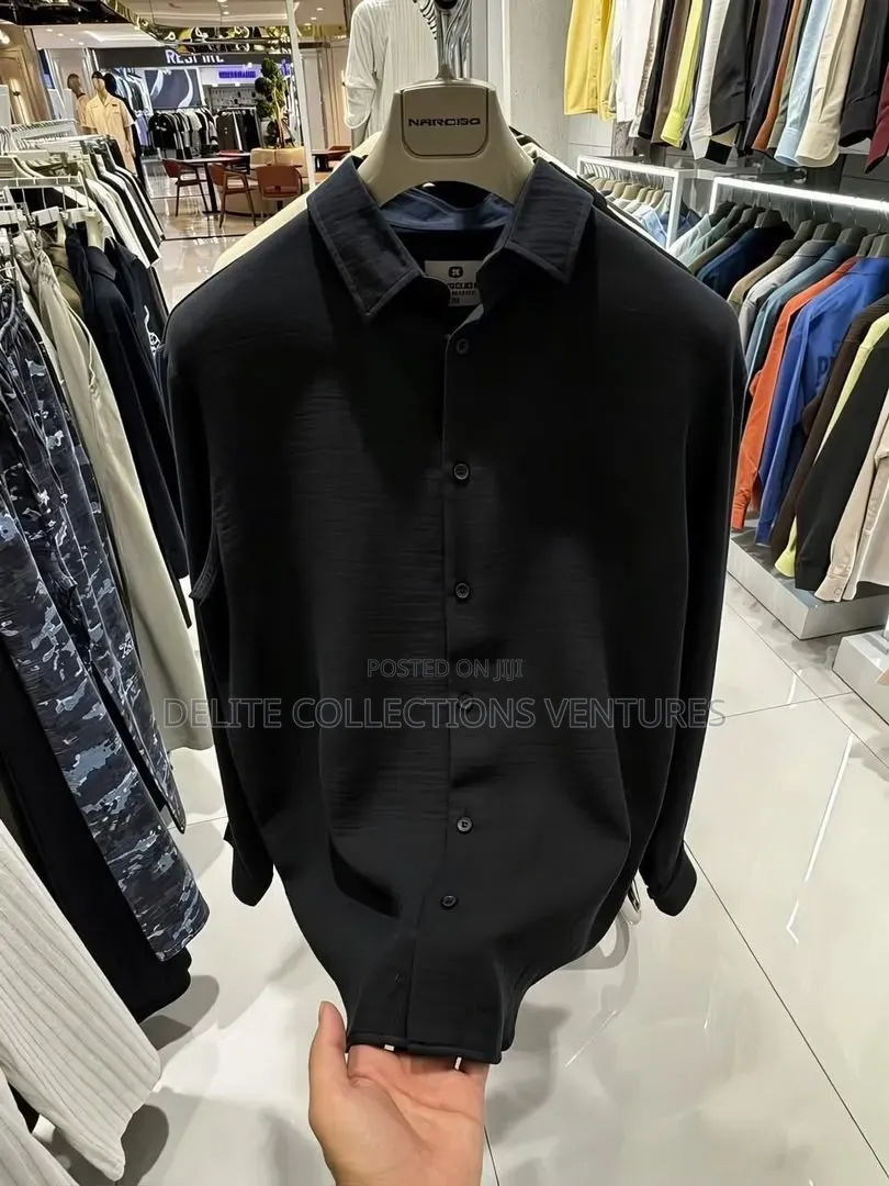 * Luxury Cotton Linen Long-Sleeve Shirts Now Available in Store 