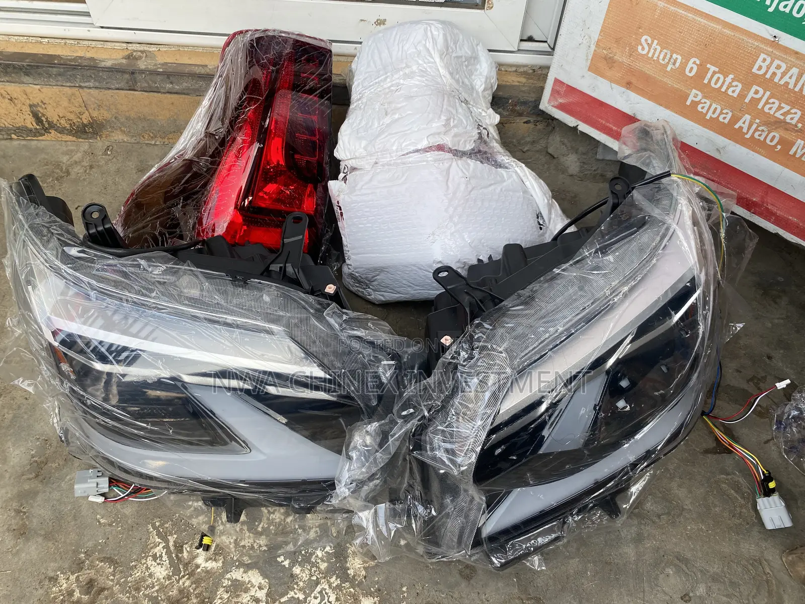 Front and Back Light Lexus Gx460 2020 Model