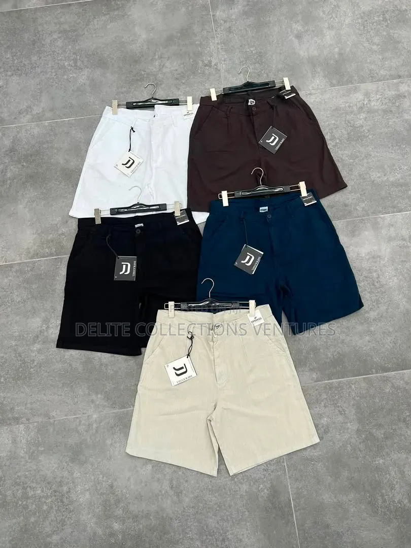 *Premium Linen Relaxed Shorts *