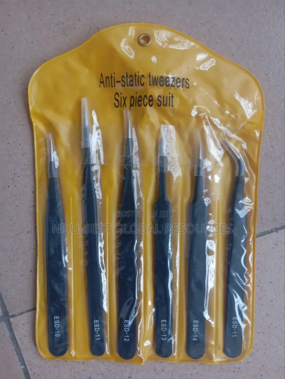 Anti-Static Tweezers Set