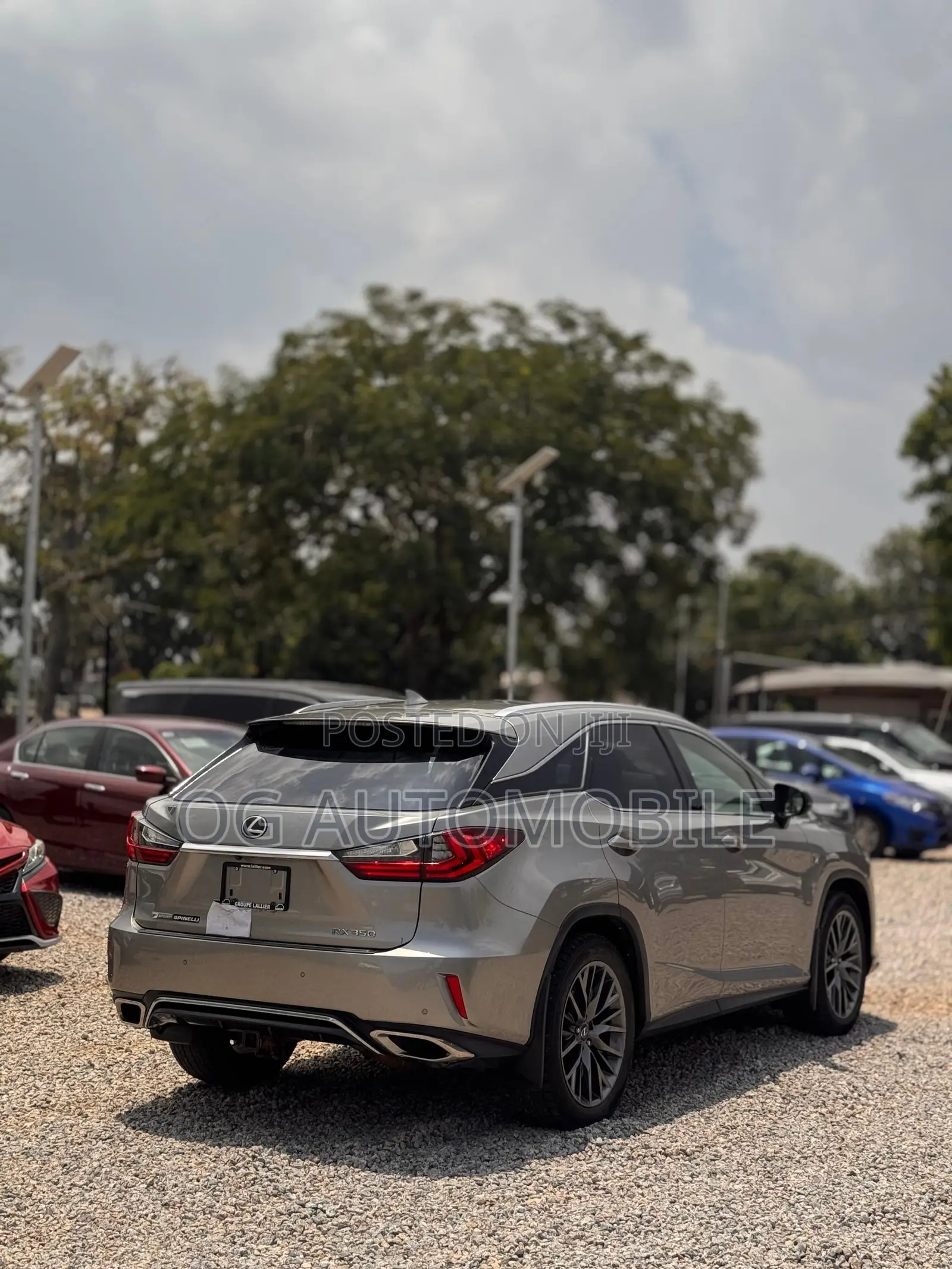 Lexus RX 350 F Sport AWD 2019 Gray