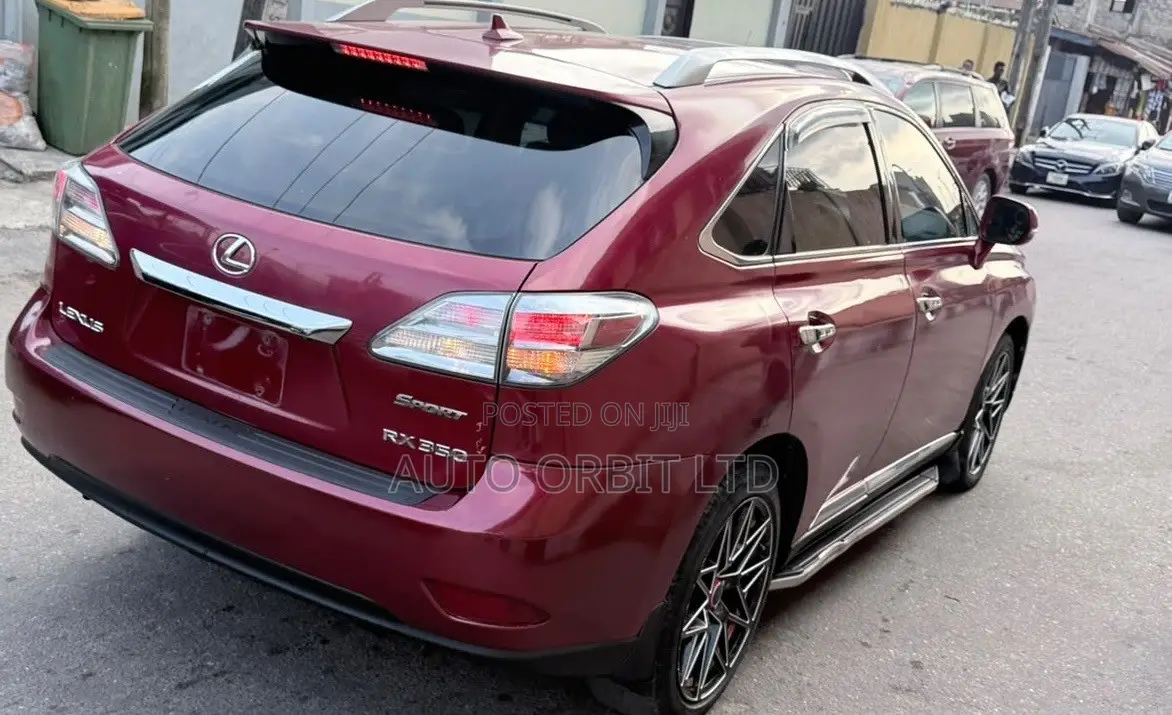 Lexus RX 350 2011 Burgundy