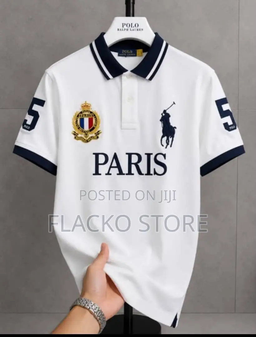 High Quality Polo Ralph Lauren Paris T-Shirts