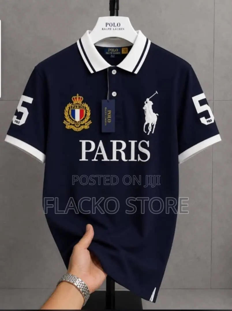 High Quality Polo Ralph Lauren Paris T-Shirts