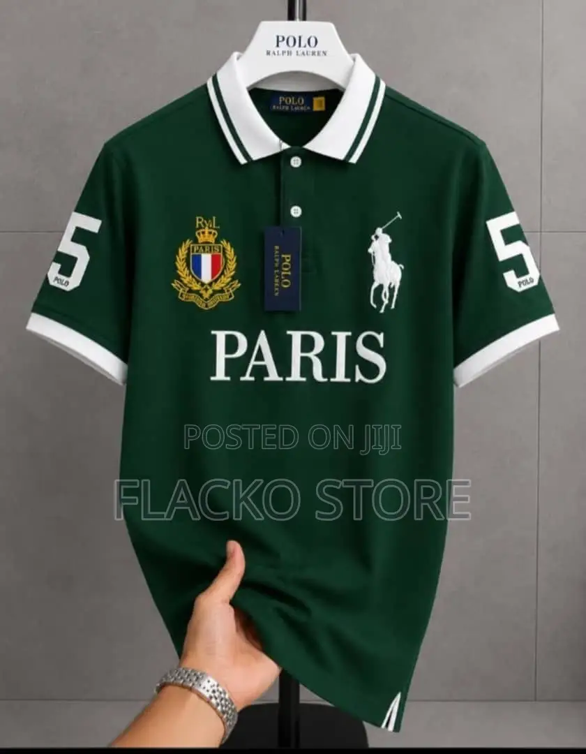 High Quality Polo Ralph Lauren Paris T-Shirts
