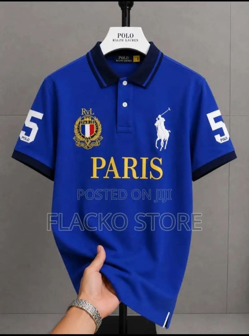 High Quality Polo Ralph Lauren Paris T-Shirts