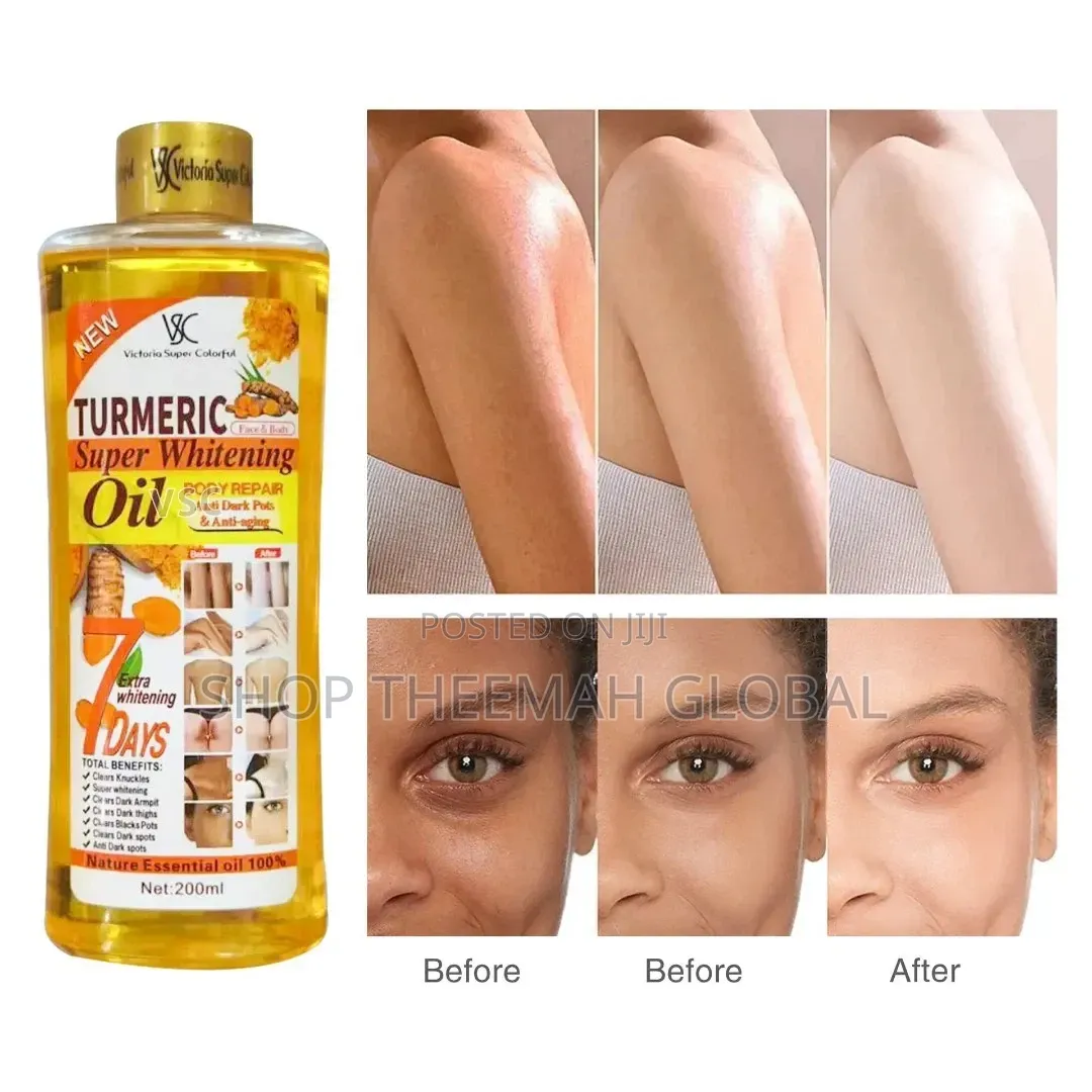 Imported Tumeric Super Whitening Oil 1000ml