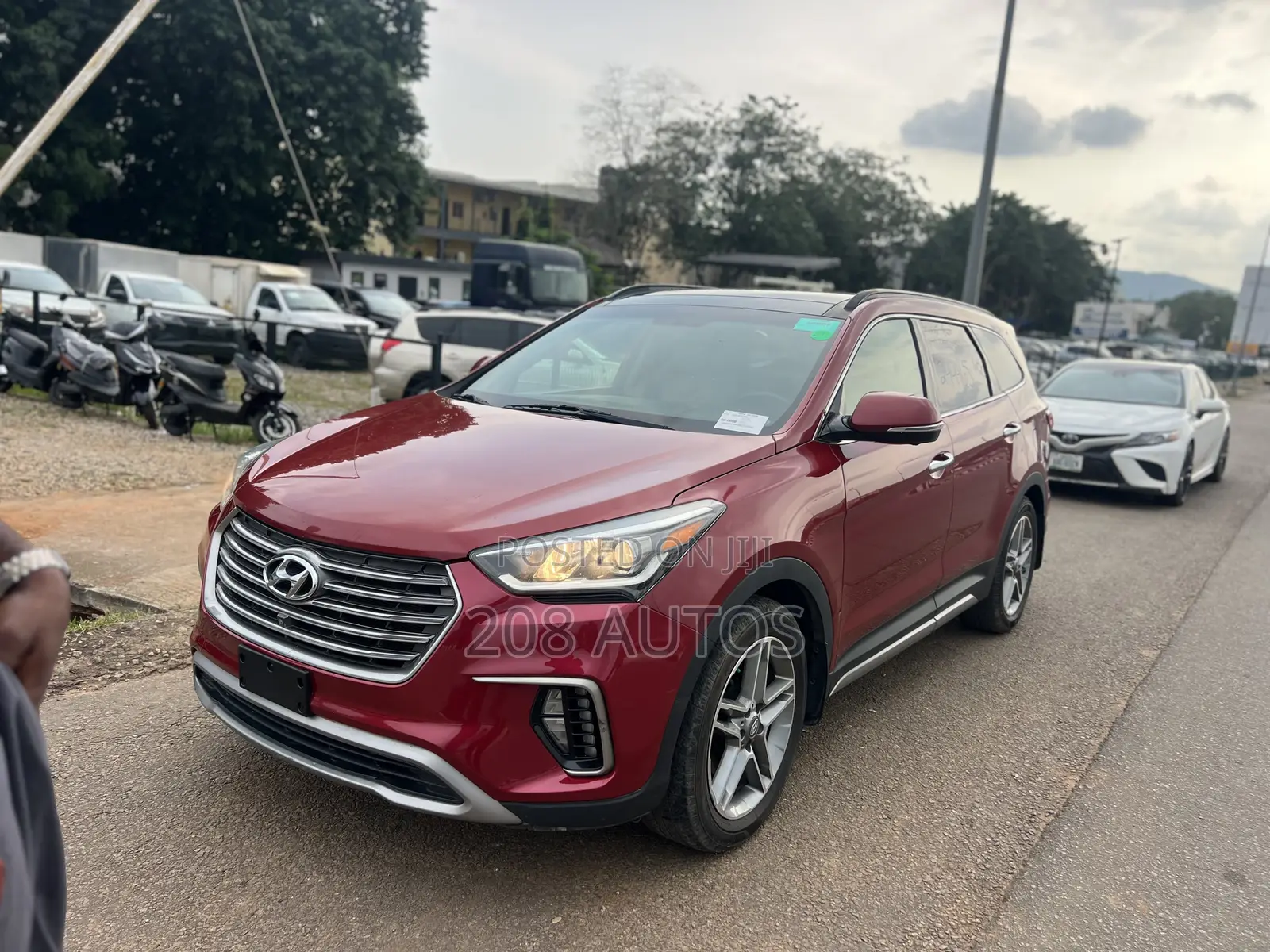 Hyundai Santa Fe Limited Ultimate AWD 2017 Red