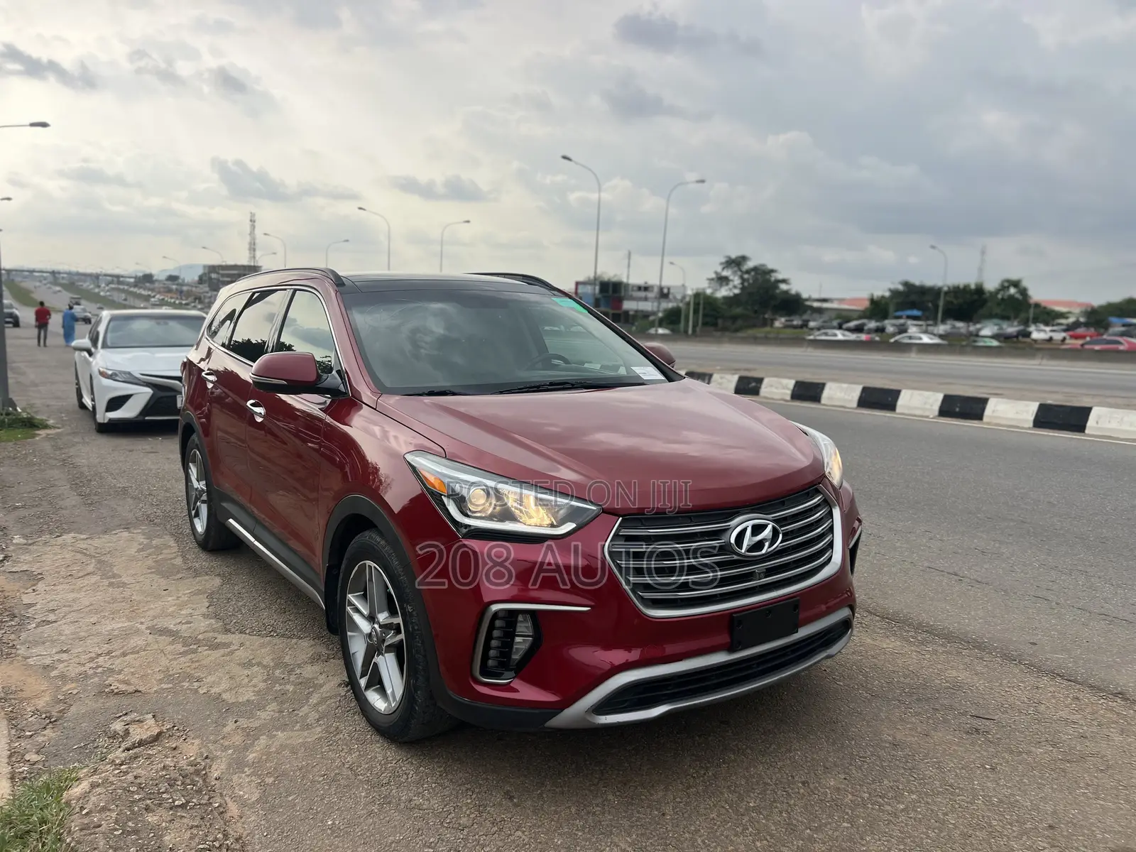 Hyundai Santa Fe Limited Ultimate AWD 2017 Red