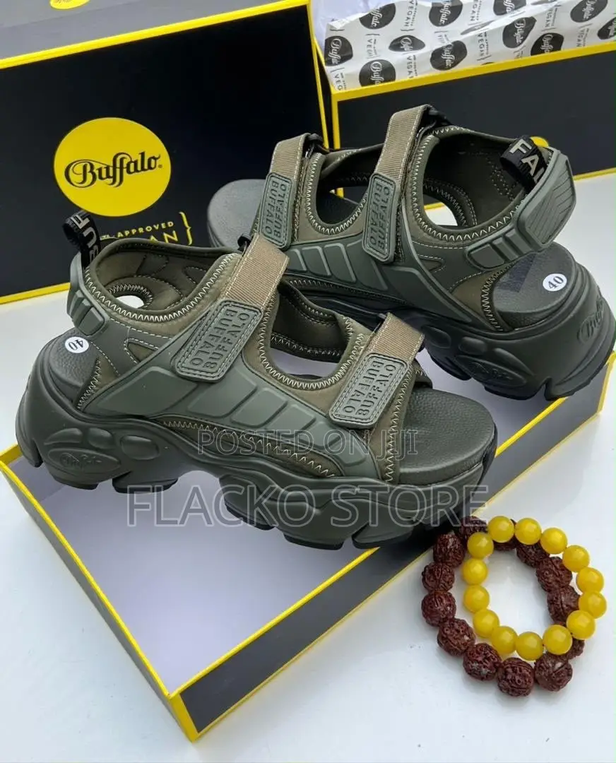 Original Buffalo Binary Unisex Track Sandals