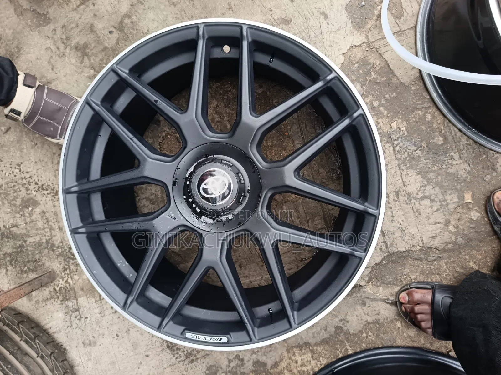 Mercedes AMG 10-Spoke Alloy Rims – Matte Black FOR ECLASS, SCLASS CLS