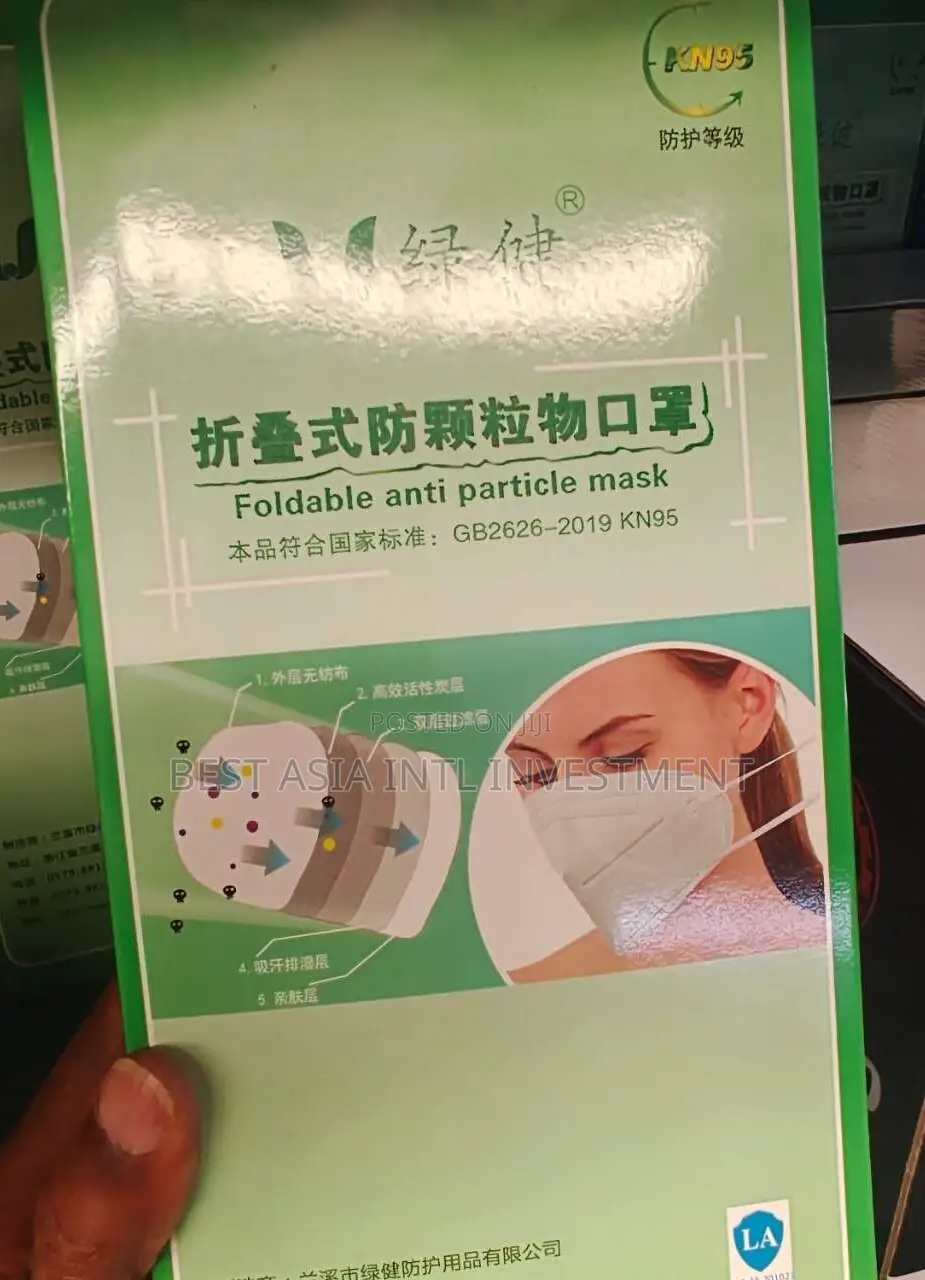 Foldable Anti-Particle Dust Masks