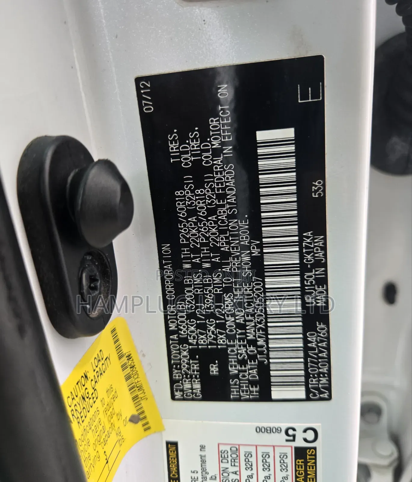 Lexus GX 2013 White
