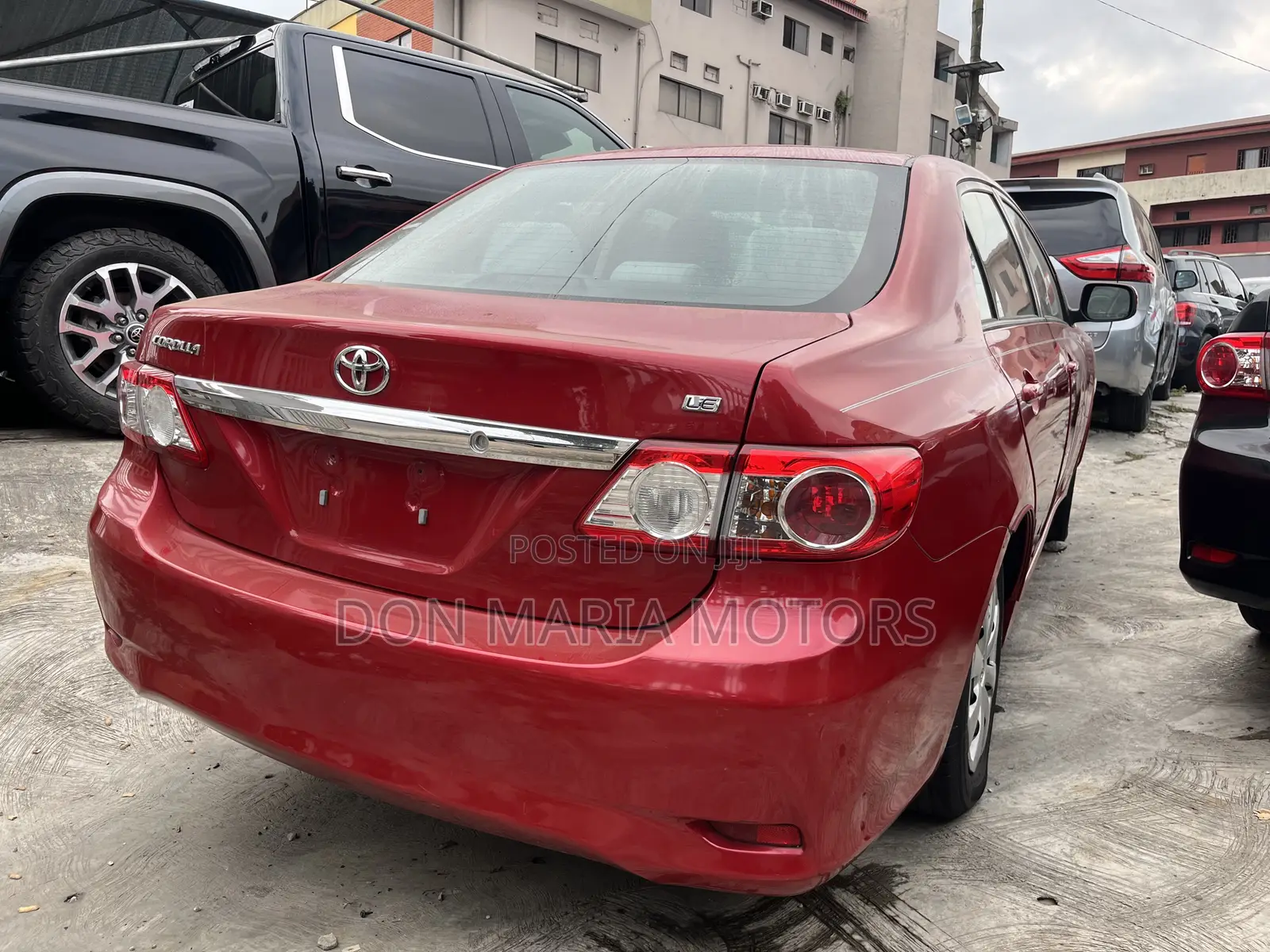 Toyota Corolla LE 4dr Sedan (1.8L 4cyl 4A) 2011 Red