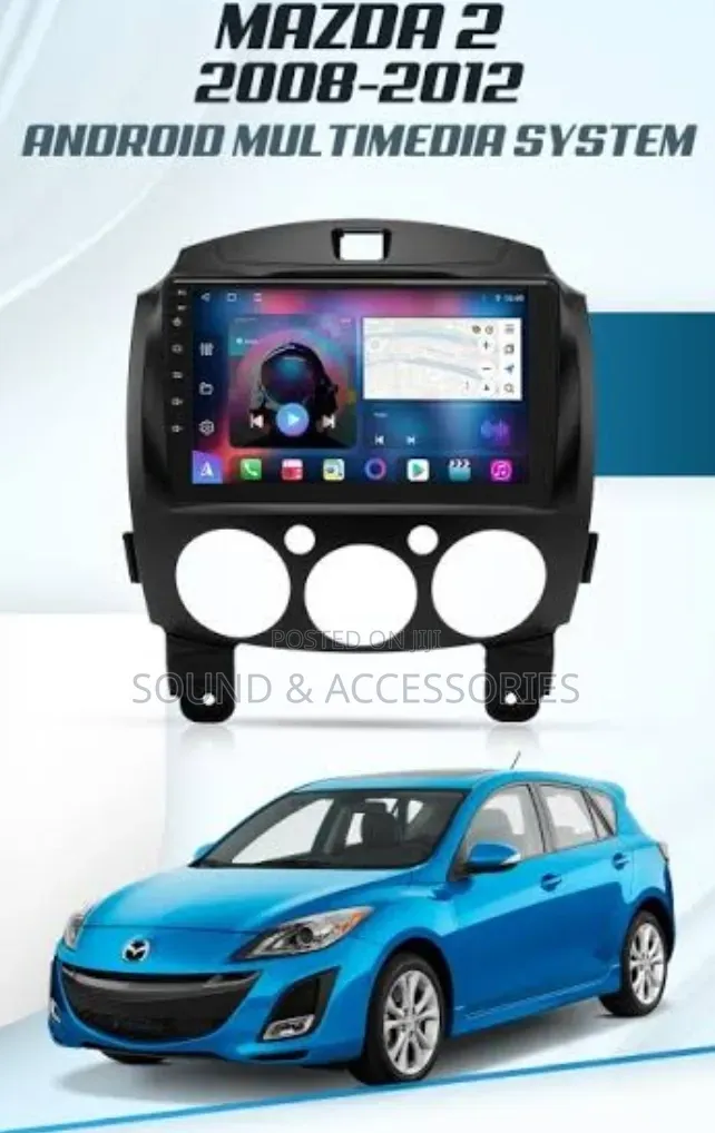 Mazda 2 2007-2014 Android GPS Navigation System