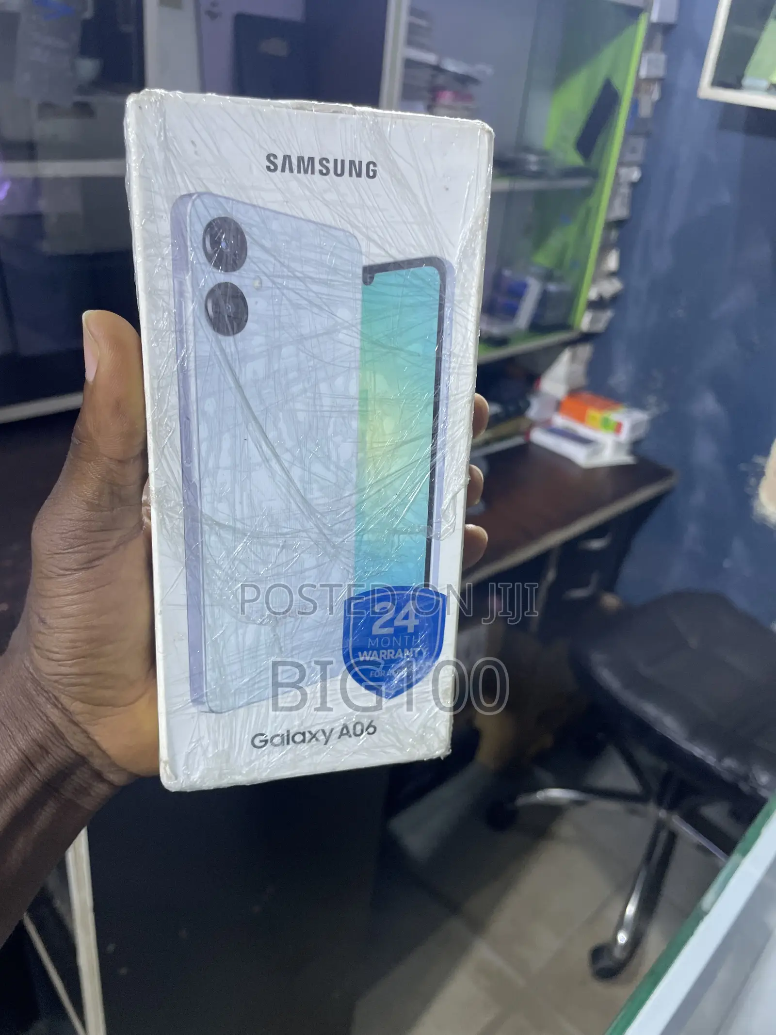New Samsung Galaxy A06 128 GB Black