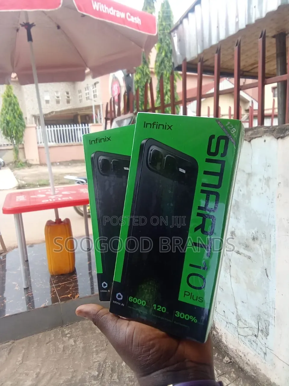 New Infinix Smart 10 Plus 128 GB Black
