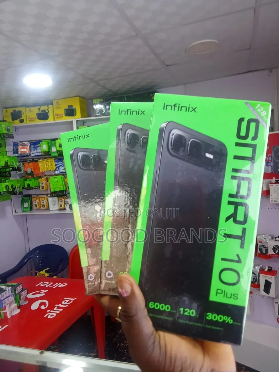 New Infinix Smart 10 Plus 128 GB Black