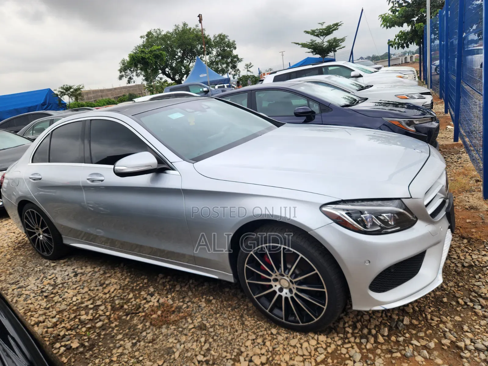 Mercedes-Benz C400 2016 Silver