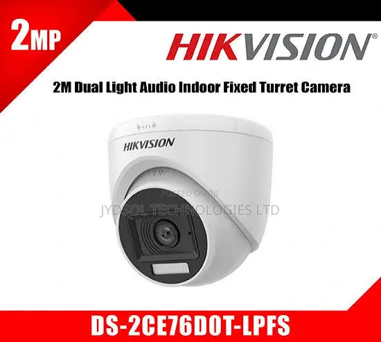 Hikvision 2 MP Fixed Turret Camera DS-2CE76D0T-EXIMF