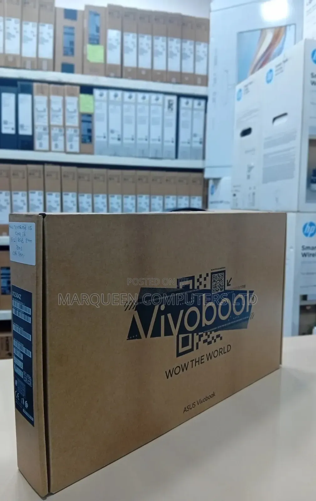 New Laptop Asus Vivobook 15 8GB Intel Core i3 SSD 512GB