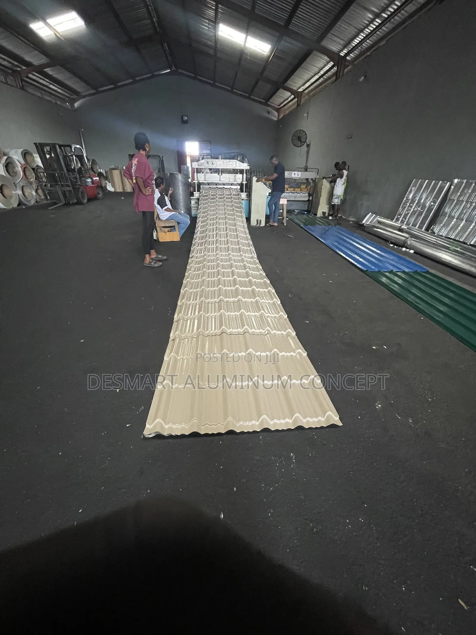 Step Tiles Aluminum Roofing Sheet/0.55/