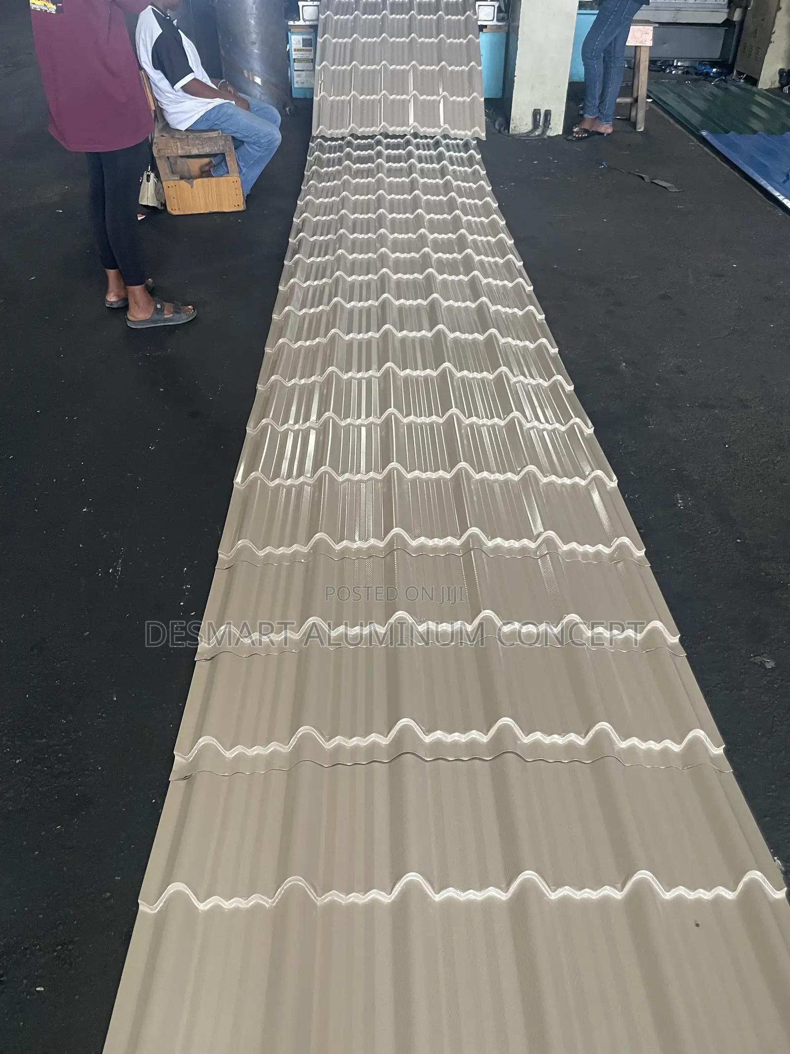 Step Tiles Aluminum Roofing Sheet/0.55/