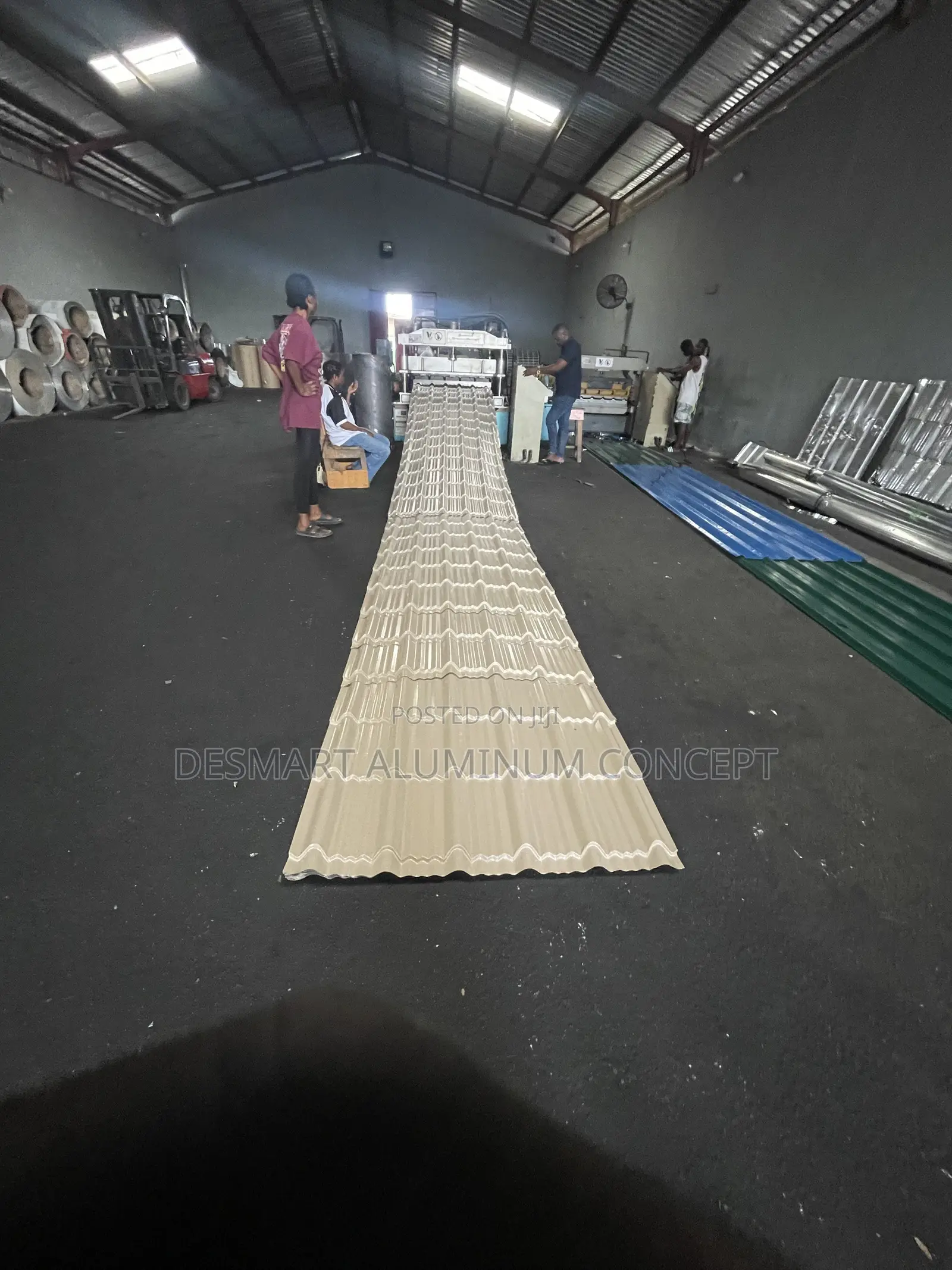Step Tiles Aluminum Roofing Sheet/0.55/