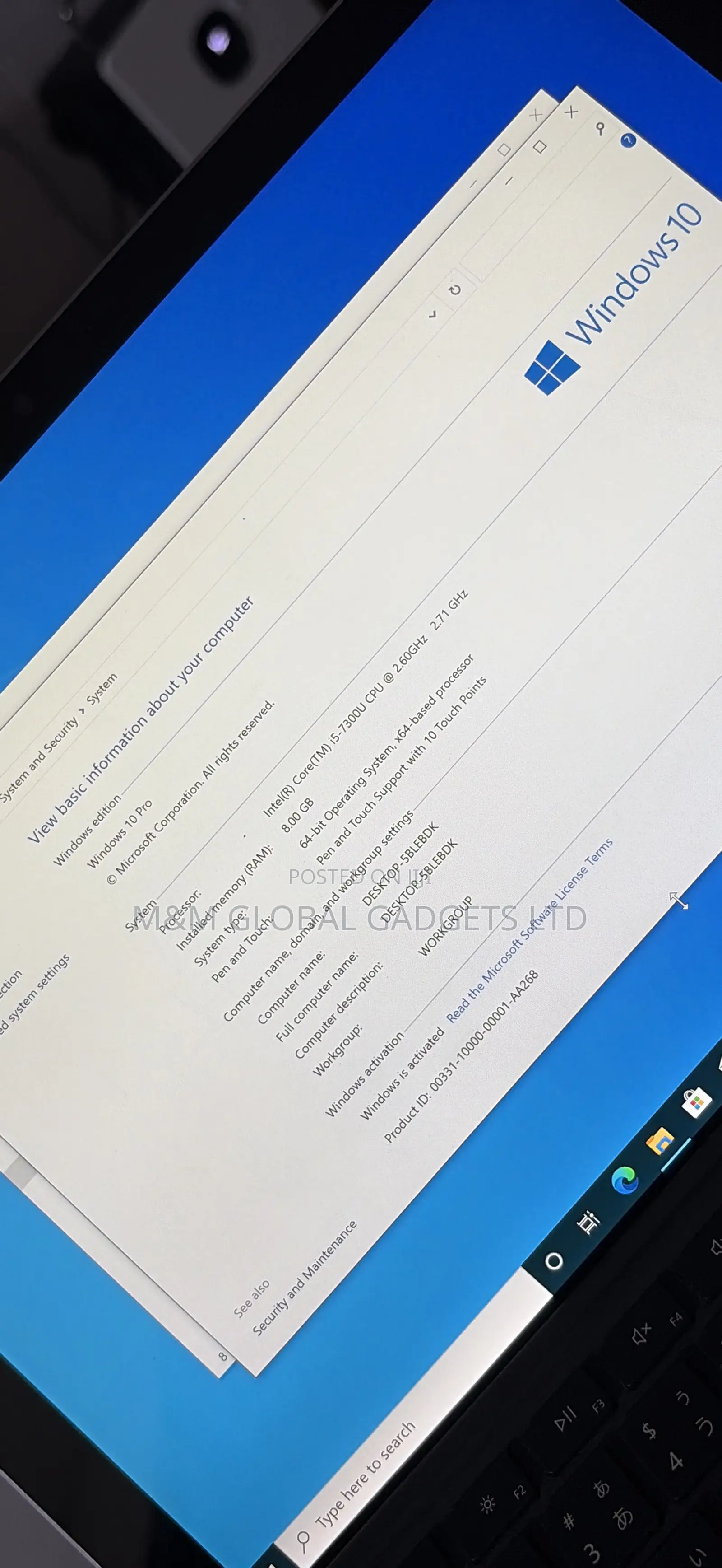 Laptop Microsoft Surface Laptop 5 8GB Intel Core i5 SSD 256GB