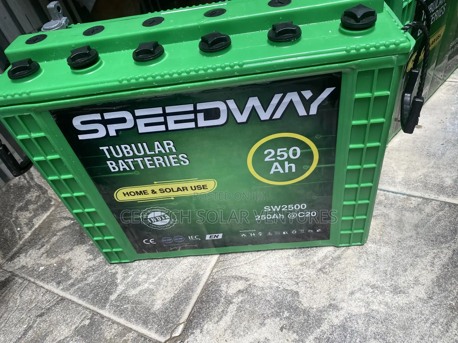 Speedway 250ah Tubular Battery 12V