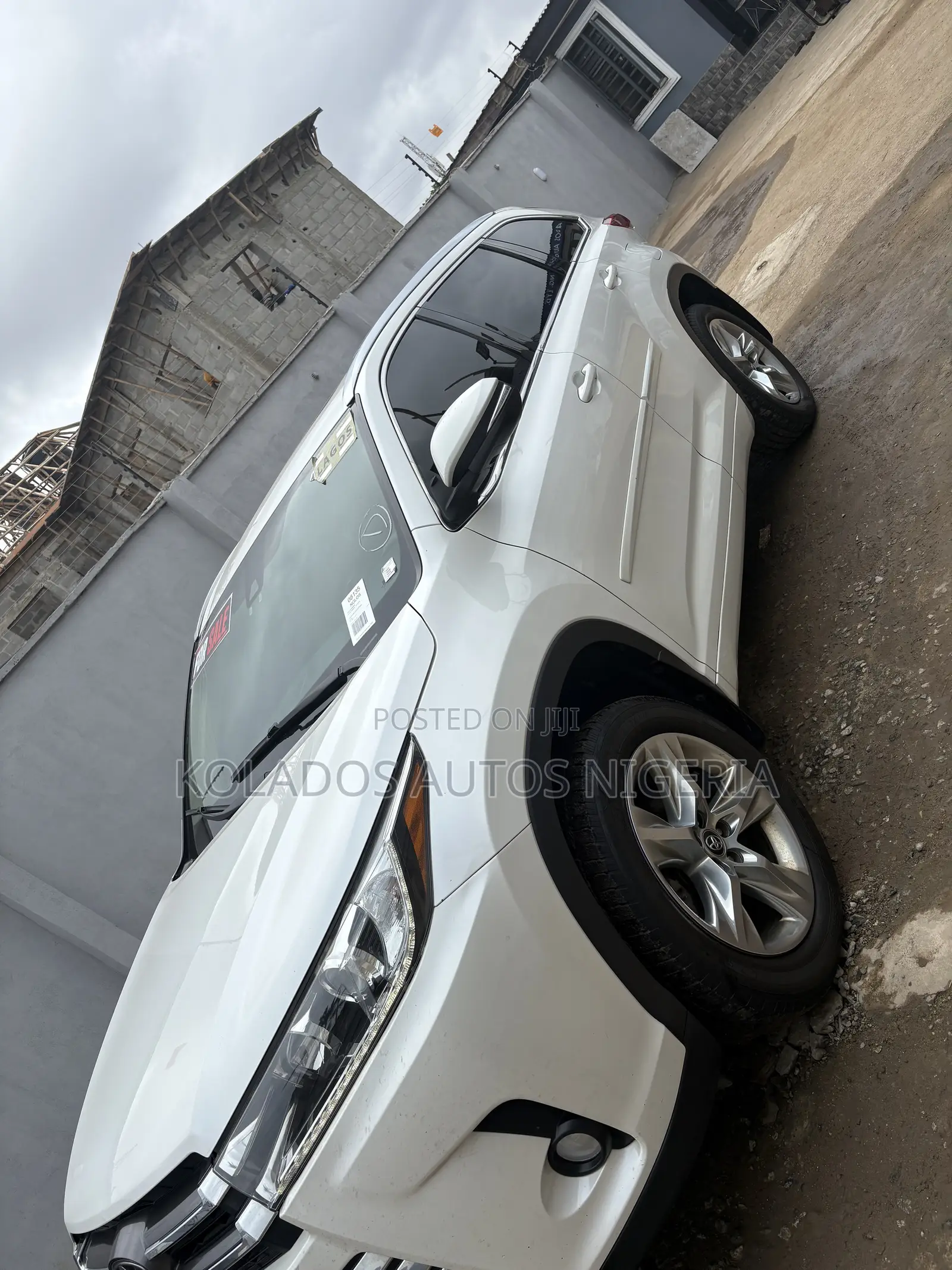 Toyota Highlander Limited 4x4 V6 (3.5L 6cyl 8A) 2017 White