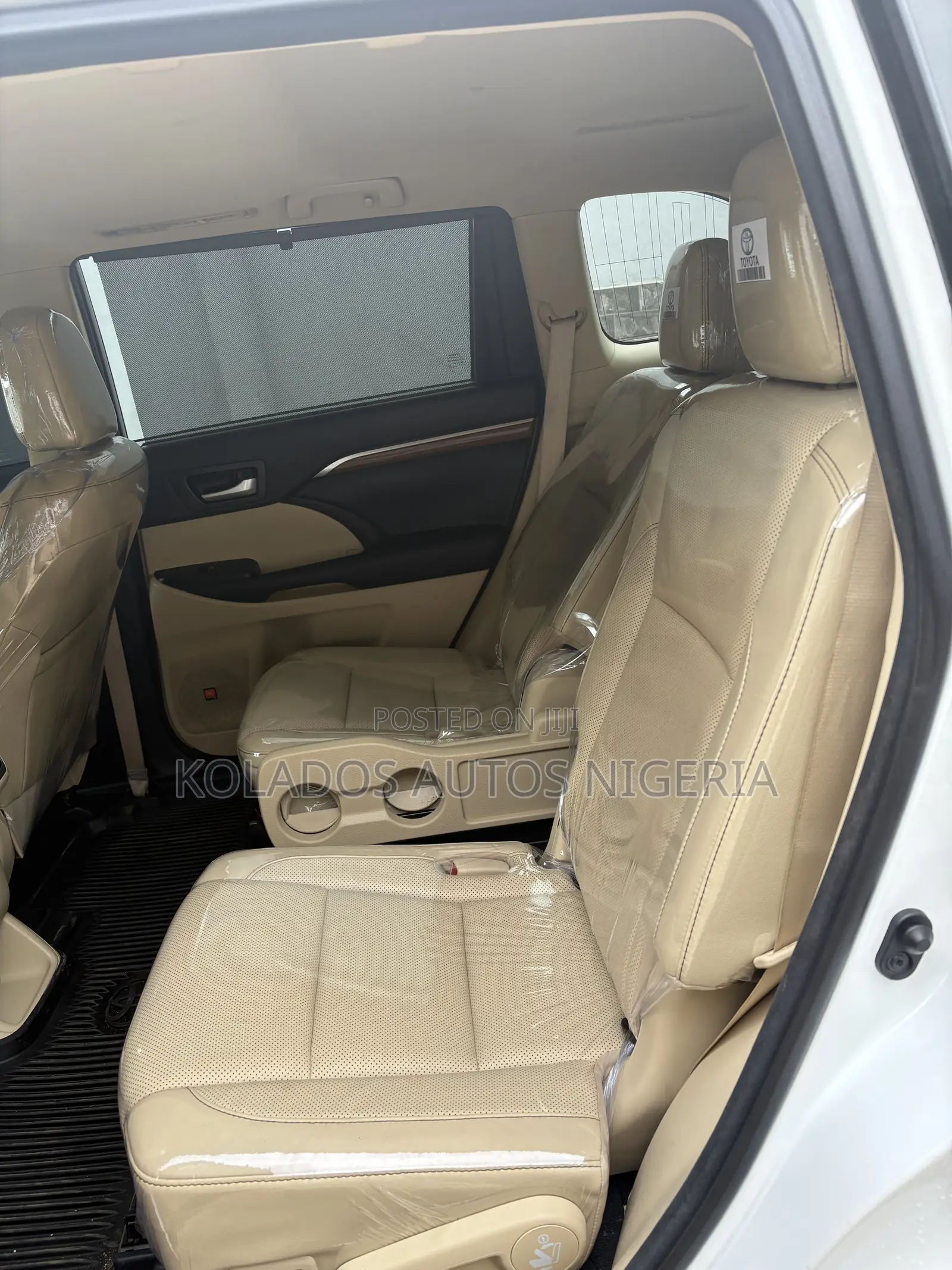 Toyota Highlander Limited 4x4 V6 (3.5L 6cyl 8A) 2017 White